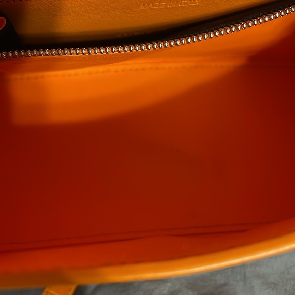 Balenciaga Small Hourglass Croc Embossed Leather Crossbody Top Handle Bag - Picture 10 of 11